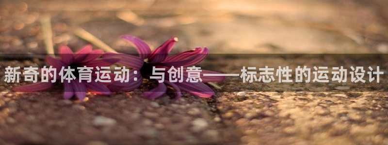 MK体育官网下载招商电话地址：新奇的体育运动：与创意——标志