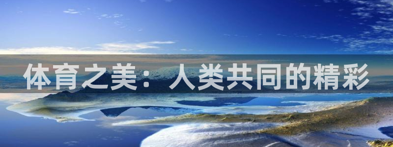 MK体育官方正版app娱乐：体育之美：人类共同的精彩